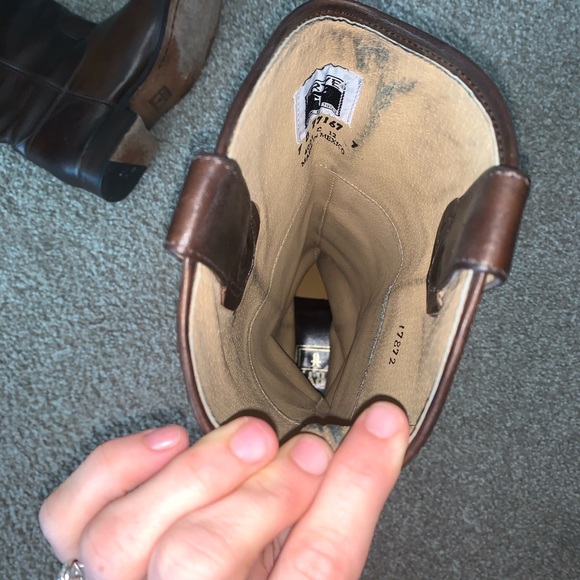 Frye Melissa Button Lug boots, size 7 - Picture 7 of 8